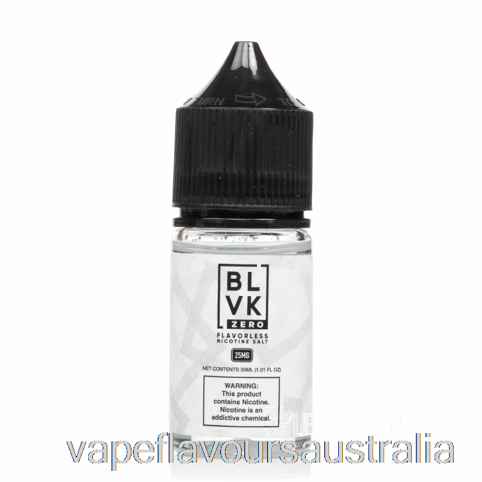 Vape Flavours Australia Flavorless - BLVK Salt - 30mL 50mg